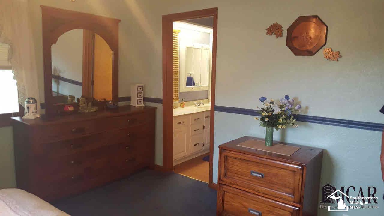 2760 West Erie Road Temperance, MI 48182 - Photo 16 of 34 Master Bedroom View 2