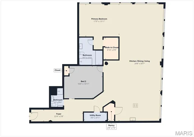 $2,000 | 1010 St Charles Street, Unit 1002, St. Louis, MO 63101