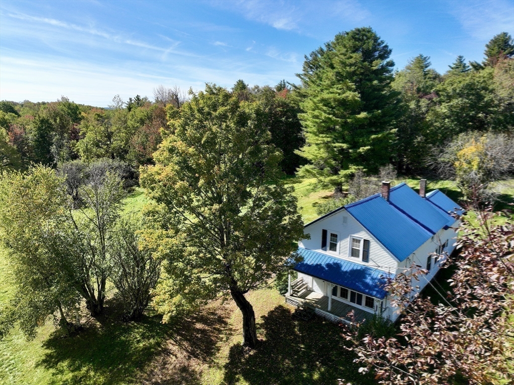 146 Potter Road Rowe, MA 01367 - Photo 32 of 40 an aerial view of a house
