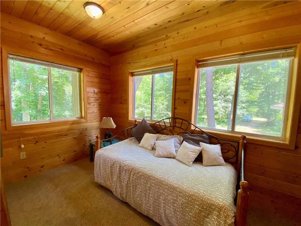 4612 Gaslyn Road Webster, WI 54893 - Photo 19 of 51 Main level room could be a bedroom or office, bathroom connected