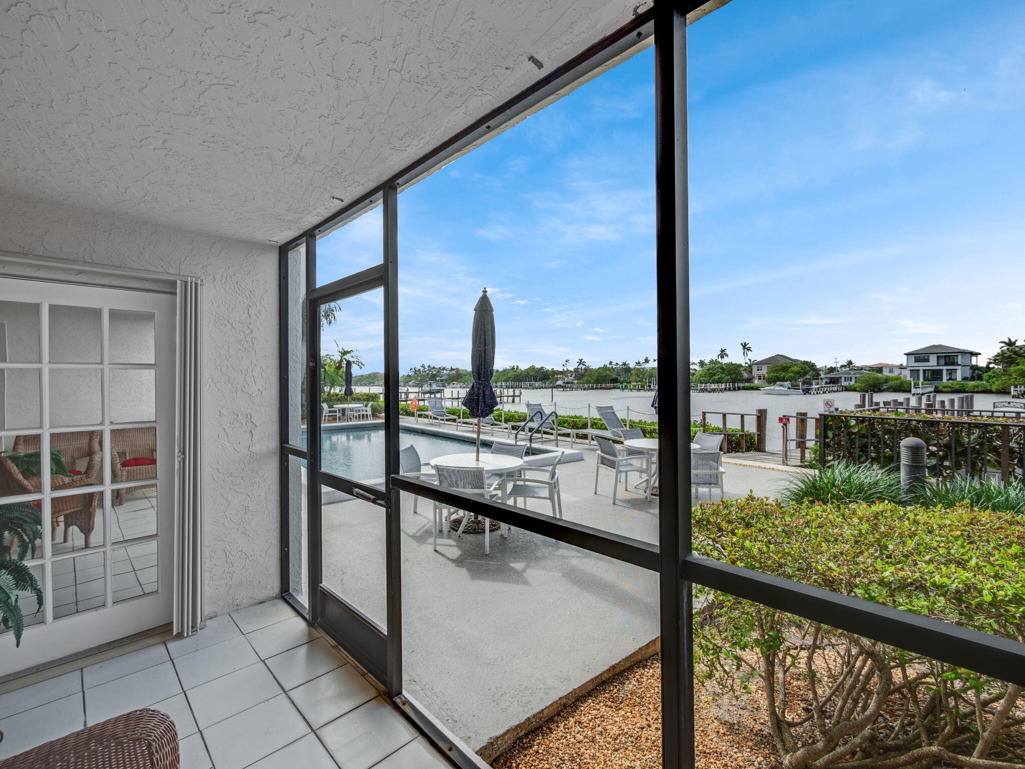 3525 South Ocean Boulevard, Unit 107 South Palm Beach, FL 33480 - Photo 19 of 21 a view of balcony with city view