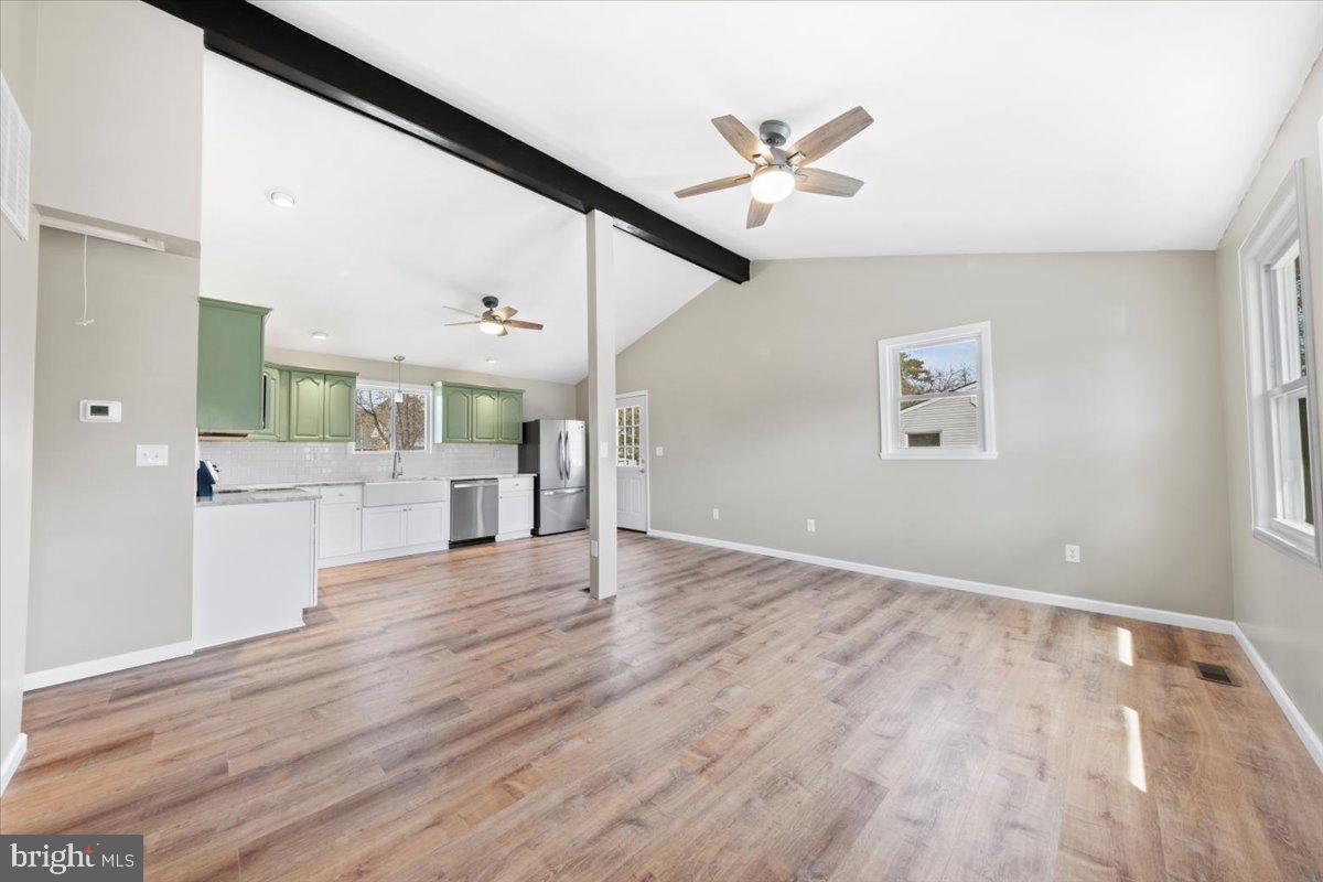 308 Apache Trail Browns Mills, NJ 08015 - Photo 9 of 34 a view of a kitchen with a sink and a window