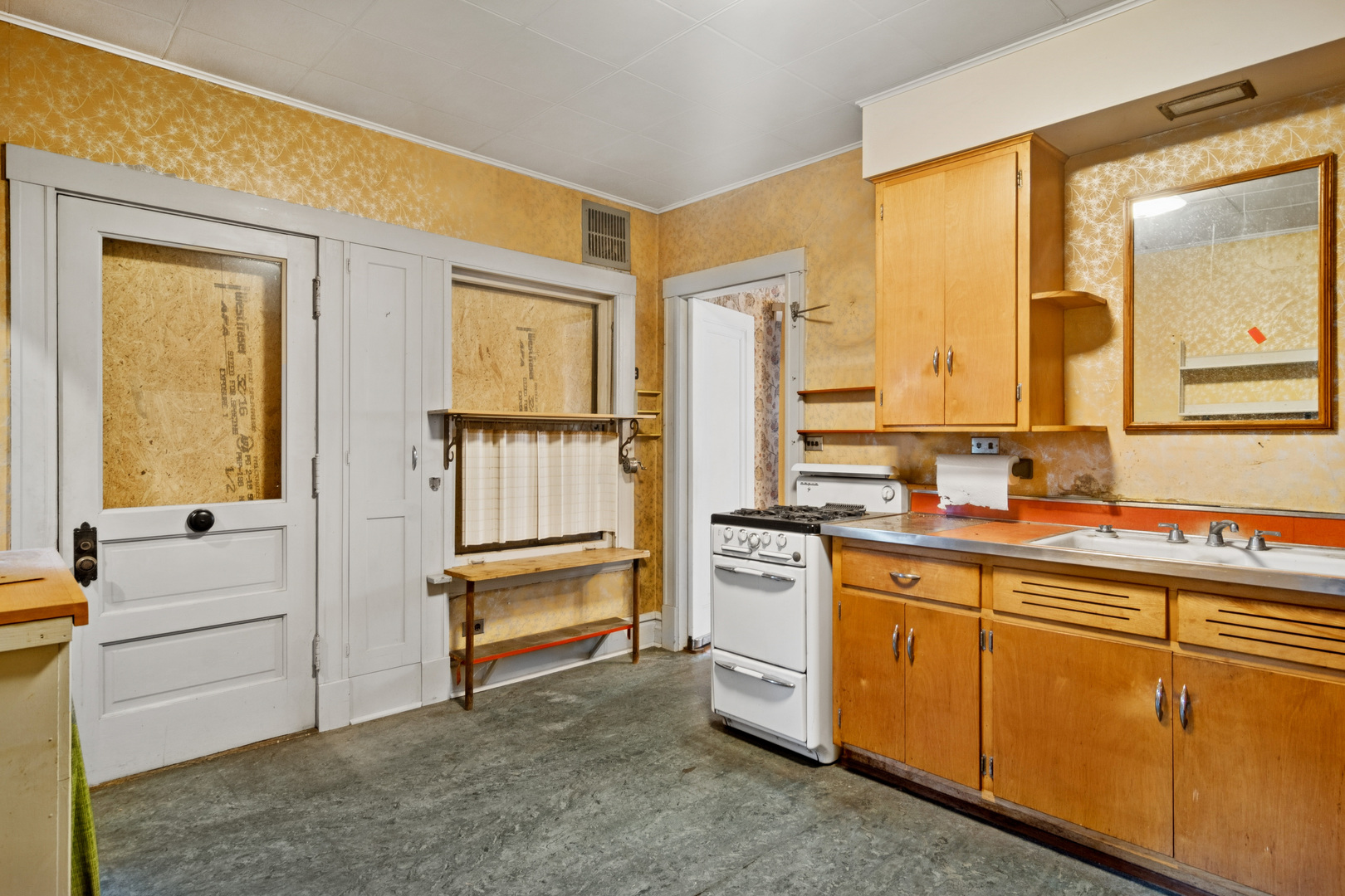 785 Locust Street Winnetka, IL 60093 - Photo 7 of 19 a view of a large window with kitchen area