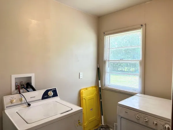 a room with storage and utility