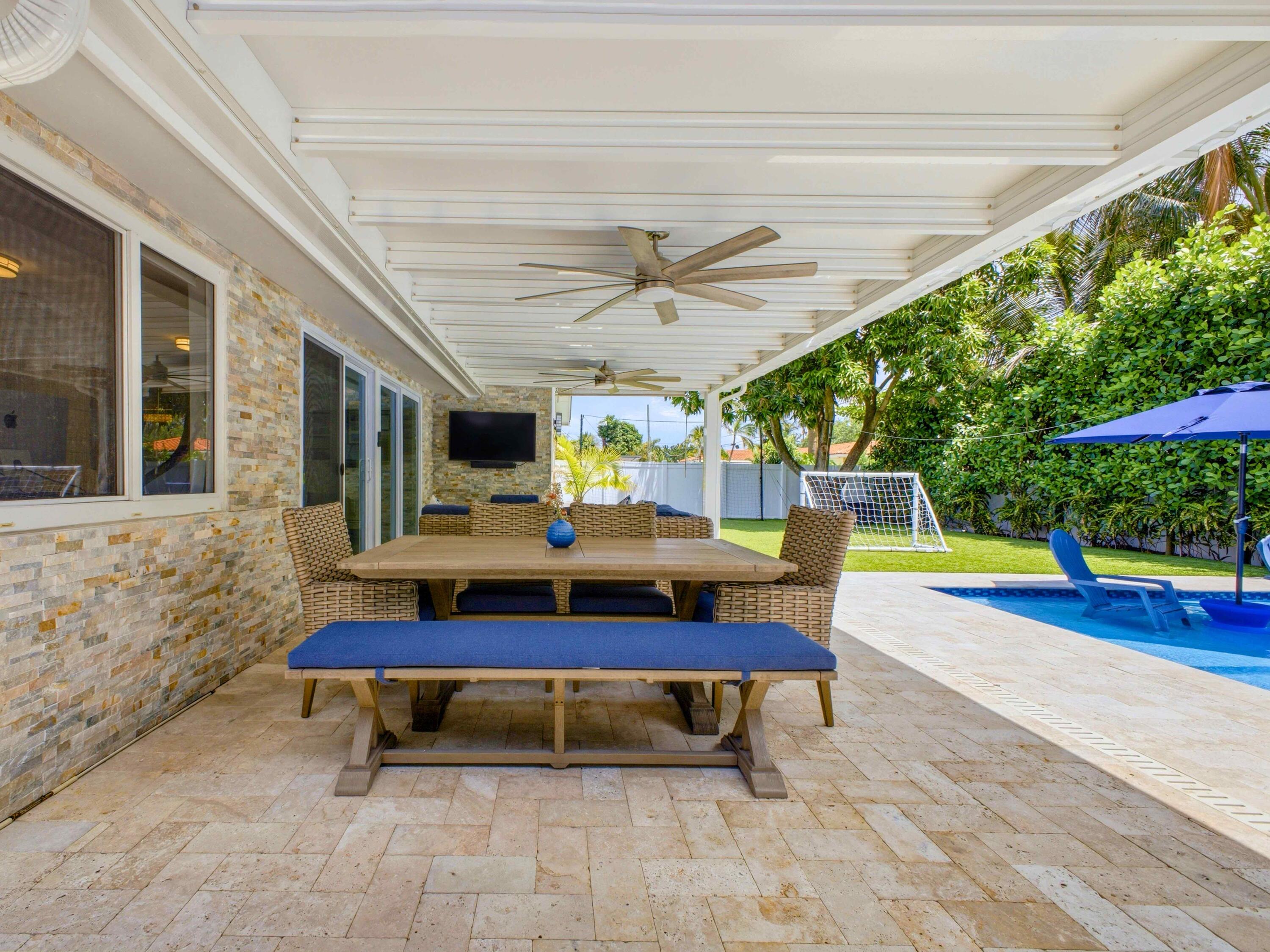 2020 Northeast 26th Street Lighthouse Point, FL 33064 - Photo 30 of 62 Covered Patio