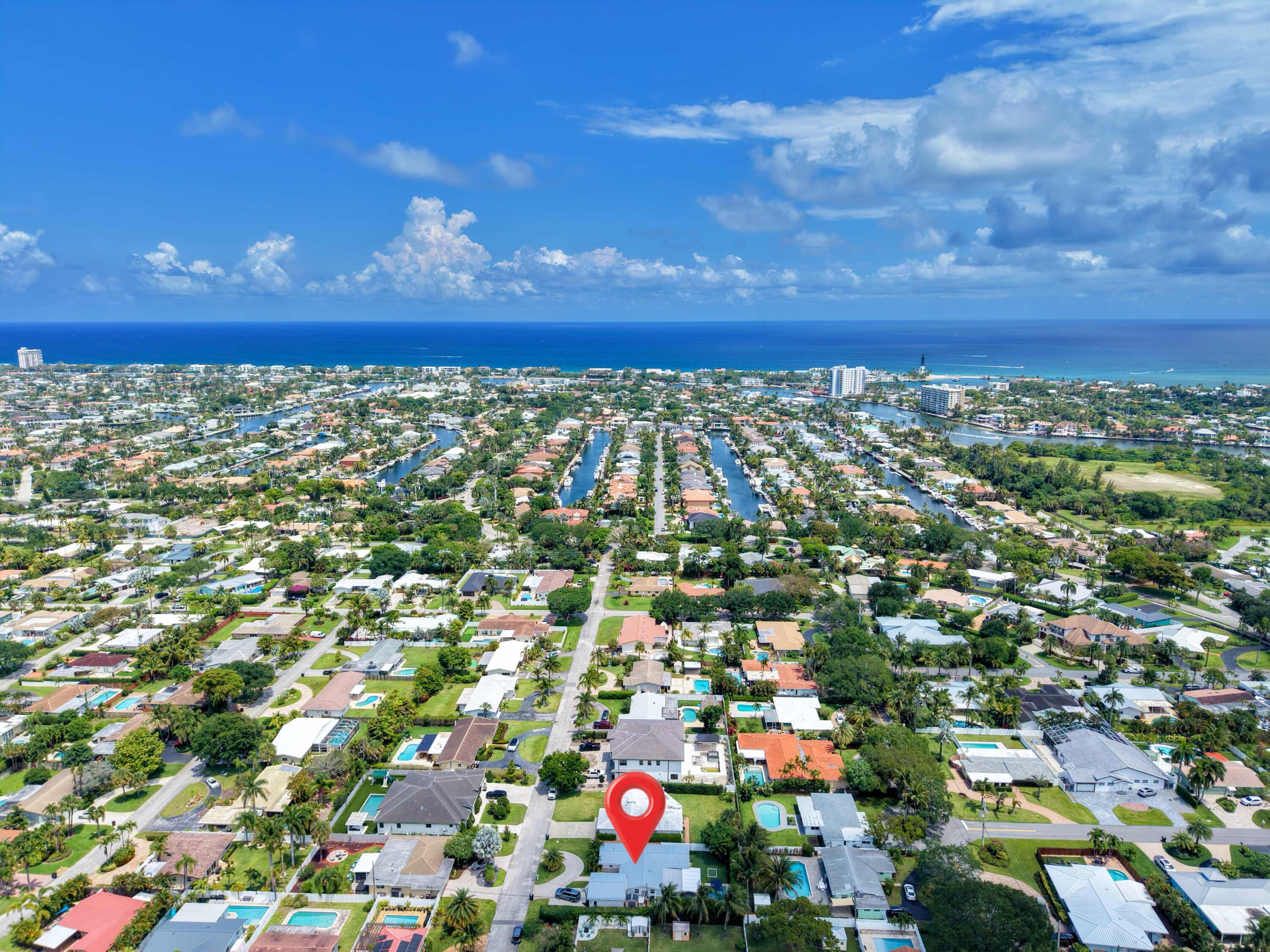 2020 Northeast 26th Street Lighthouse Point, FL 33064 - Photo 58 of 62 Panoramic to East - Ocean