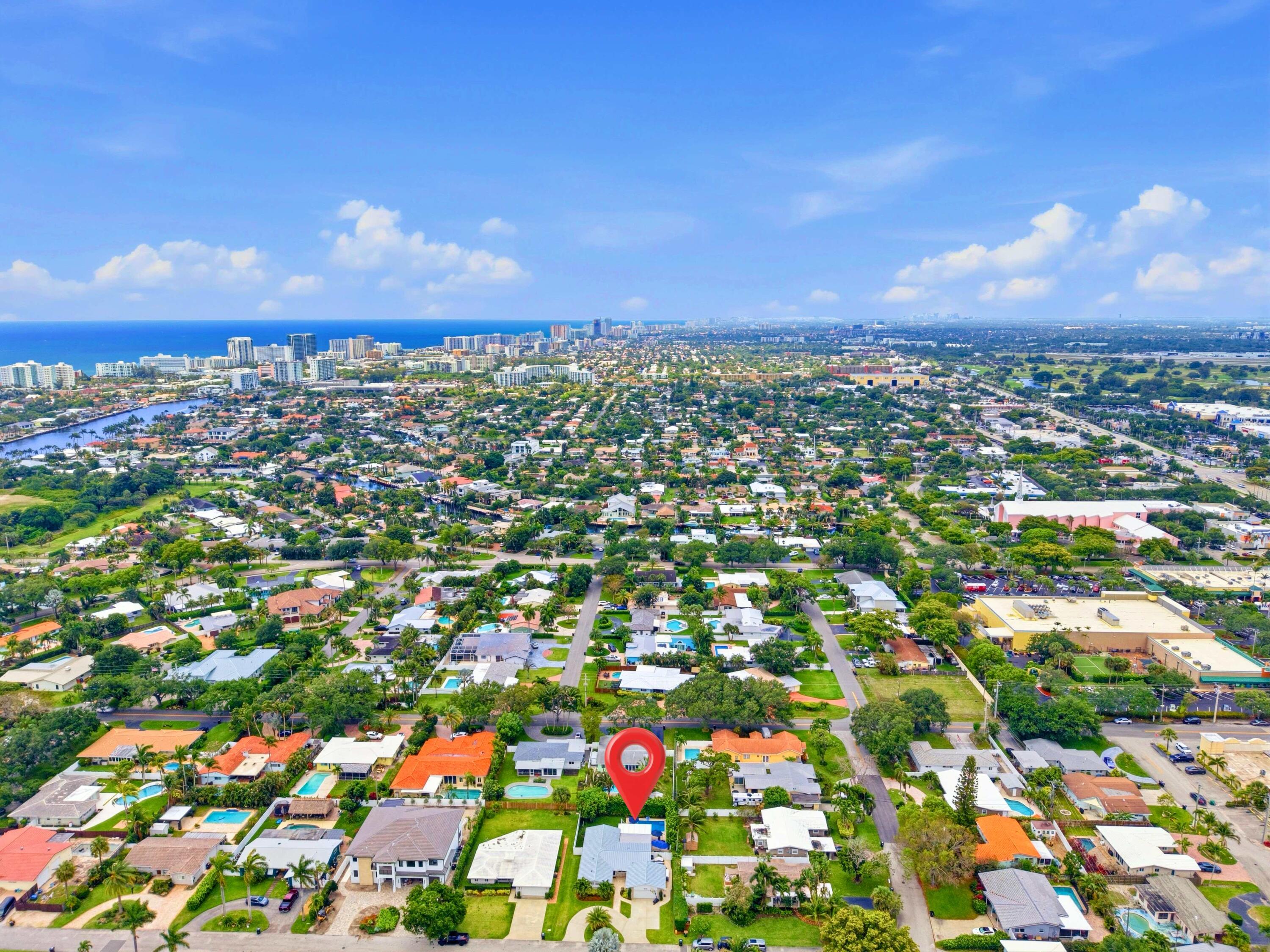 2020 Northeast 26th Street Lighthouse Point, FL 33064 - Photo 61 of 62 Panoramic to South