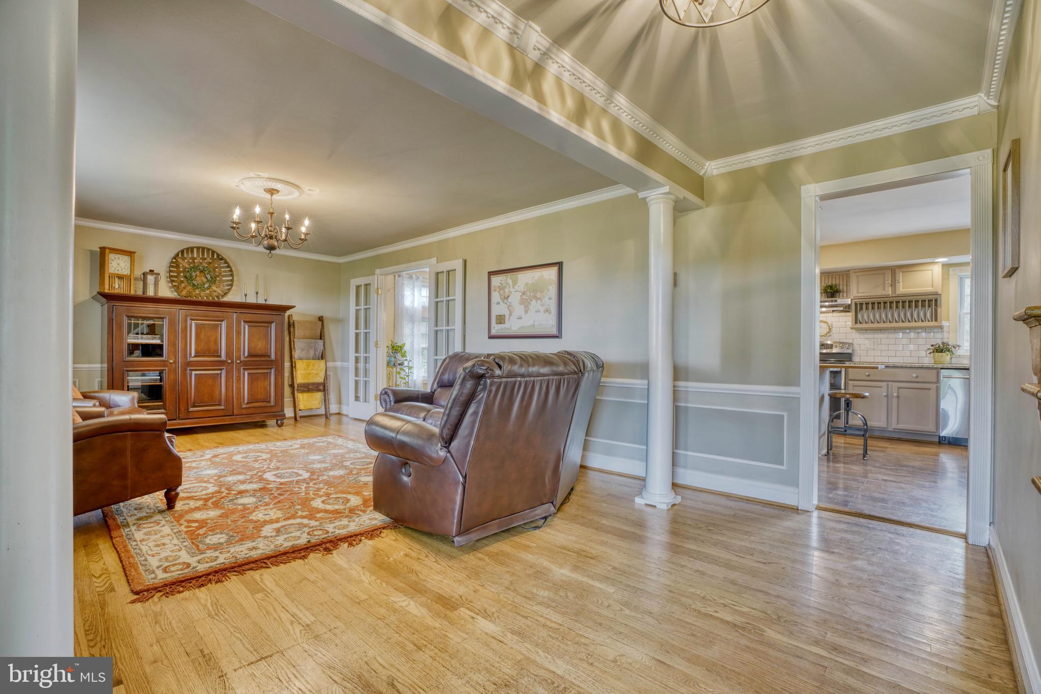 4505 Carroll Manor Road Baldwin, MD 21013 - Photo 5 of 65 Foyer to Living Room