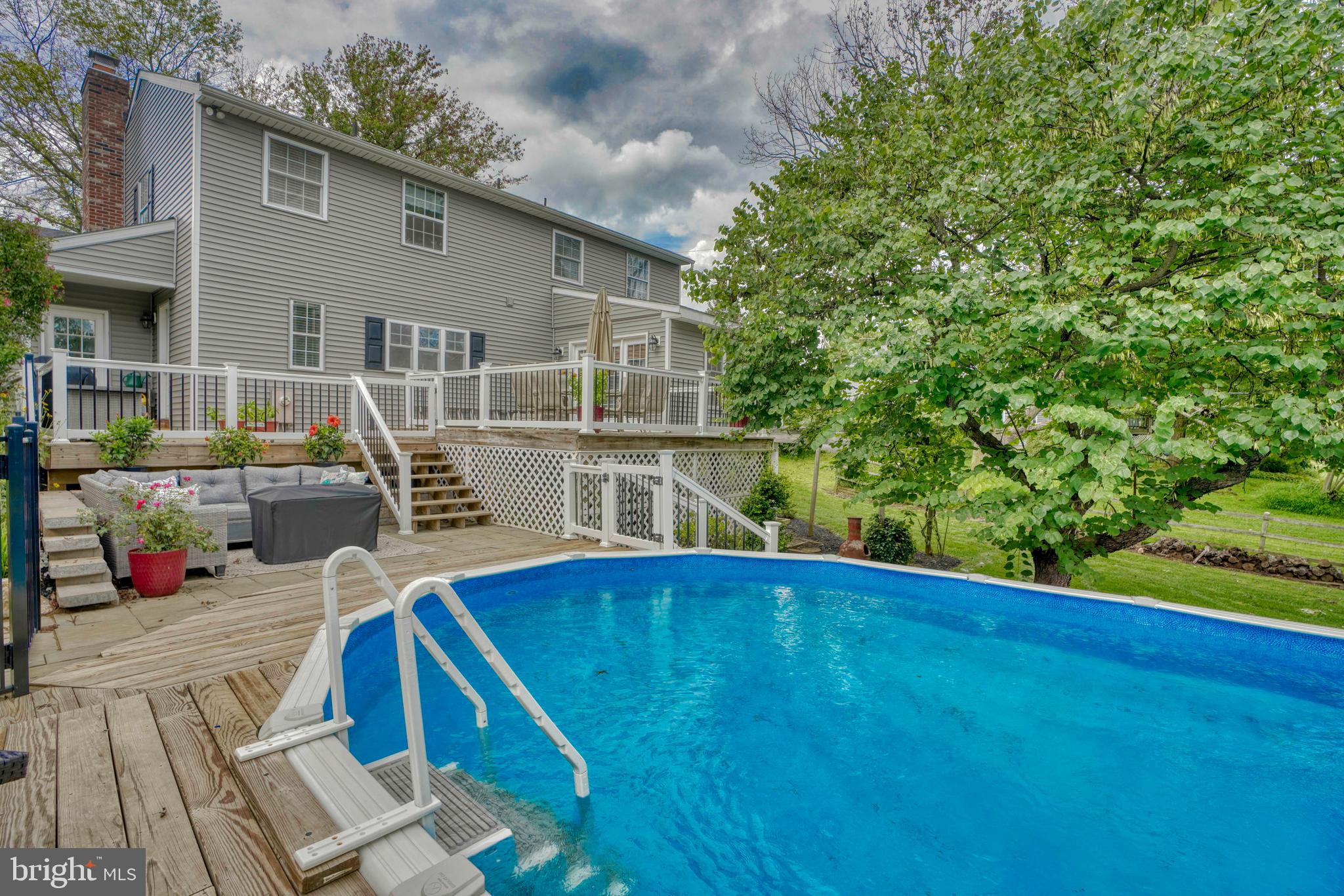 4505 Carroll Manor Road Baldwin, MD 21013 - Photo 56 of 65 Above Ground Pool with Decking