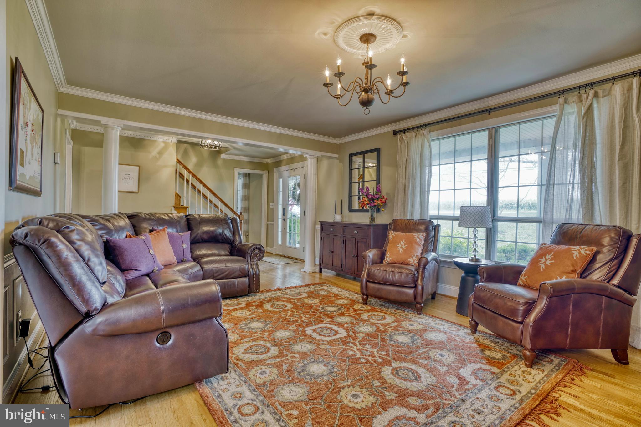 4505 Carroll Manor Road Baldwin, MD 21013 - Photo 9 of 65 Living Room with Hardwood Floors