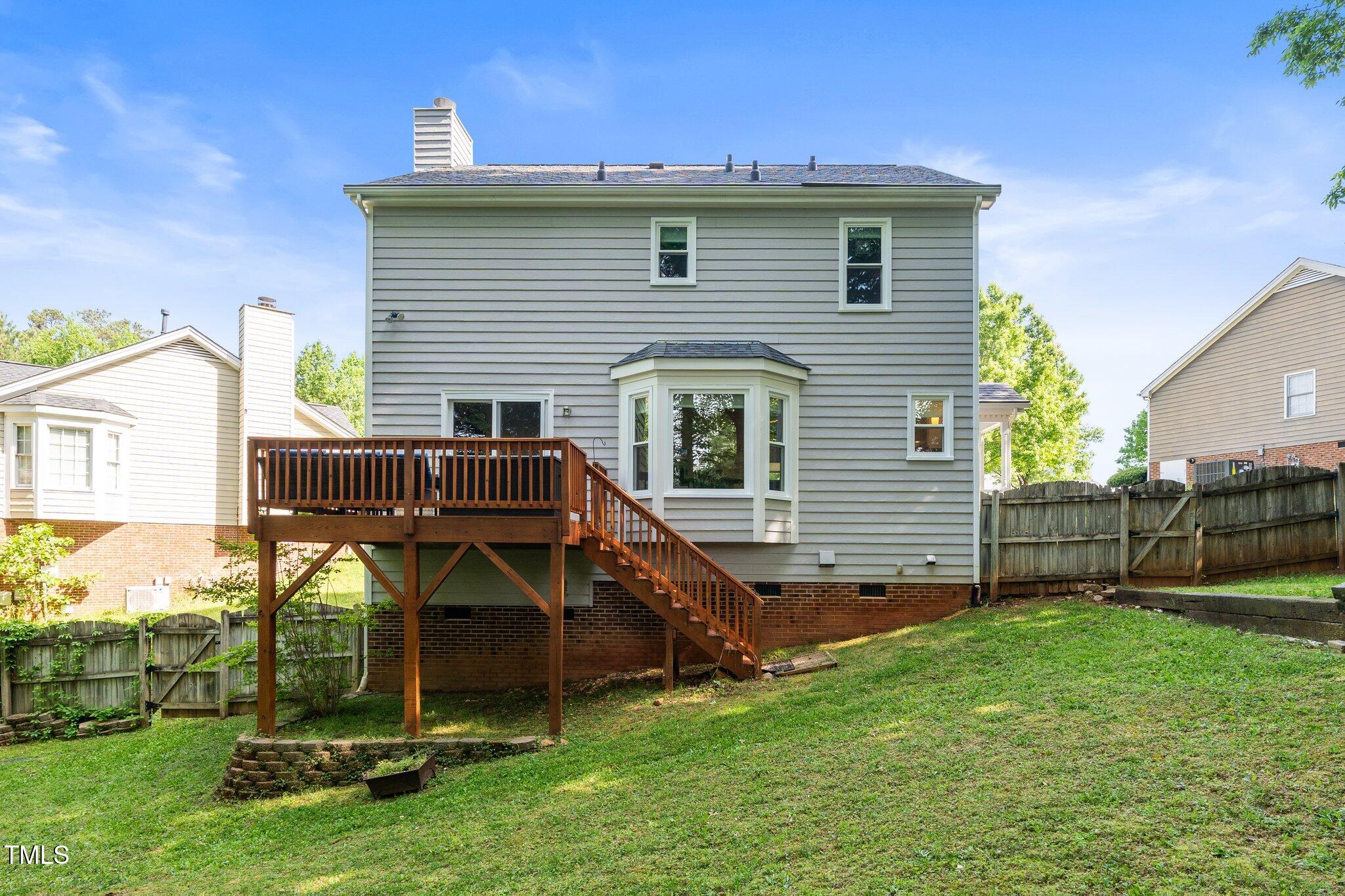 8009 Tobin Place Raleigh, NC 27612 - Photo 28 of 29 Rear
