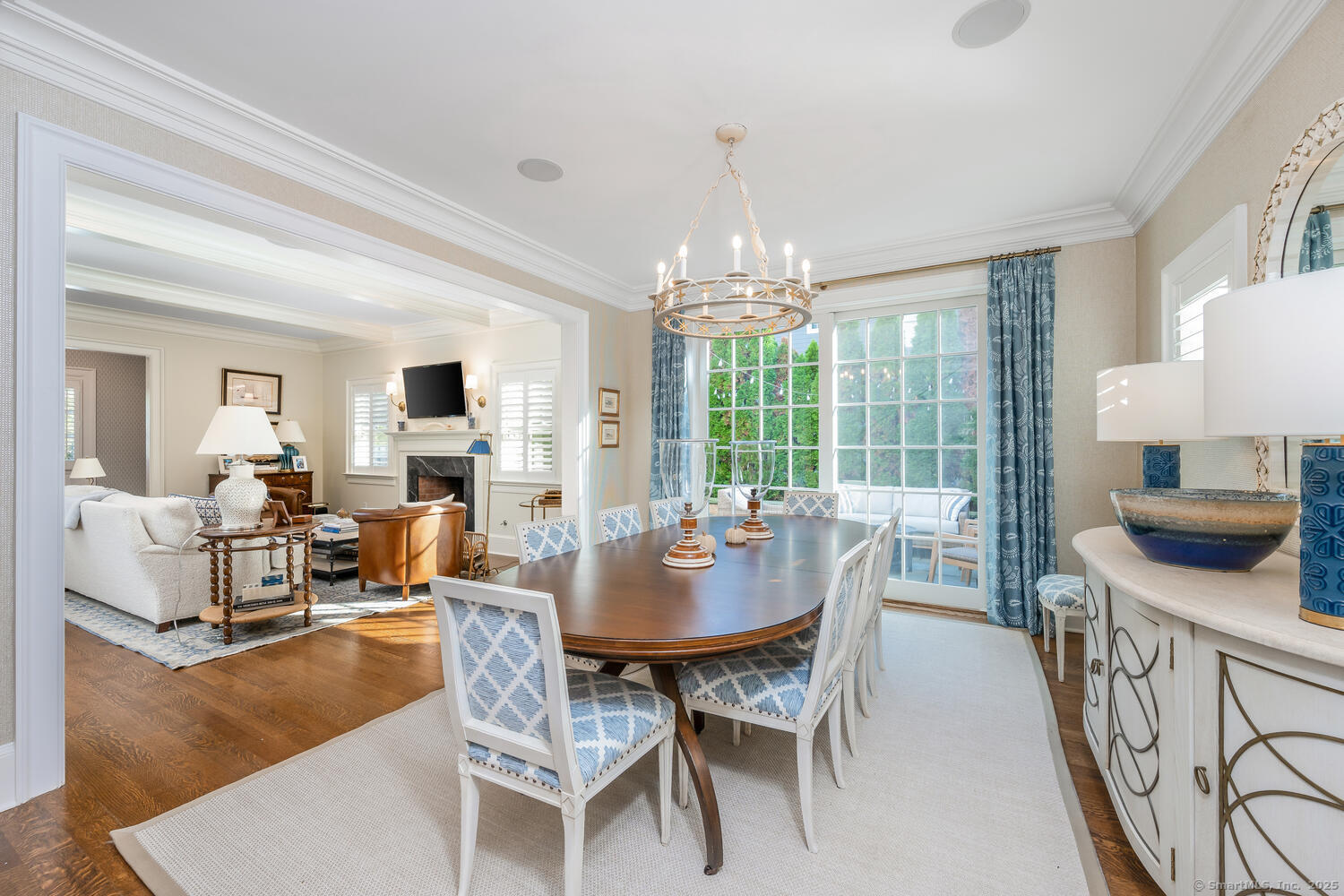 333 West Avenue, Unit 3 Darien, CT 06820 - Photo 7 of 38 a view of a dining room with furniture window and wooden floor