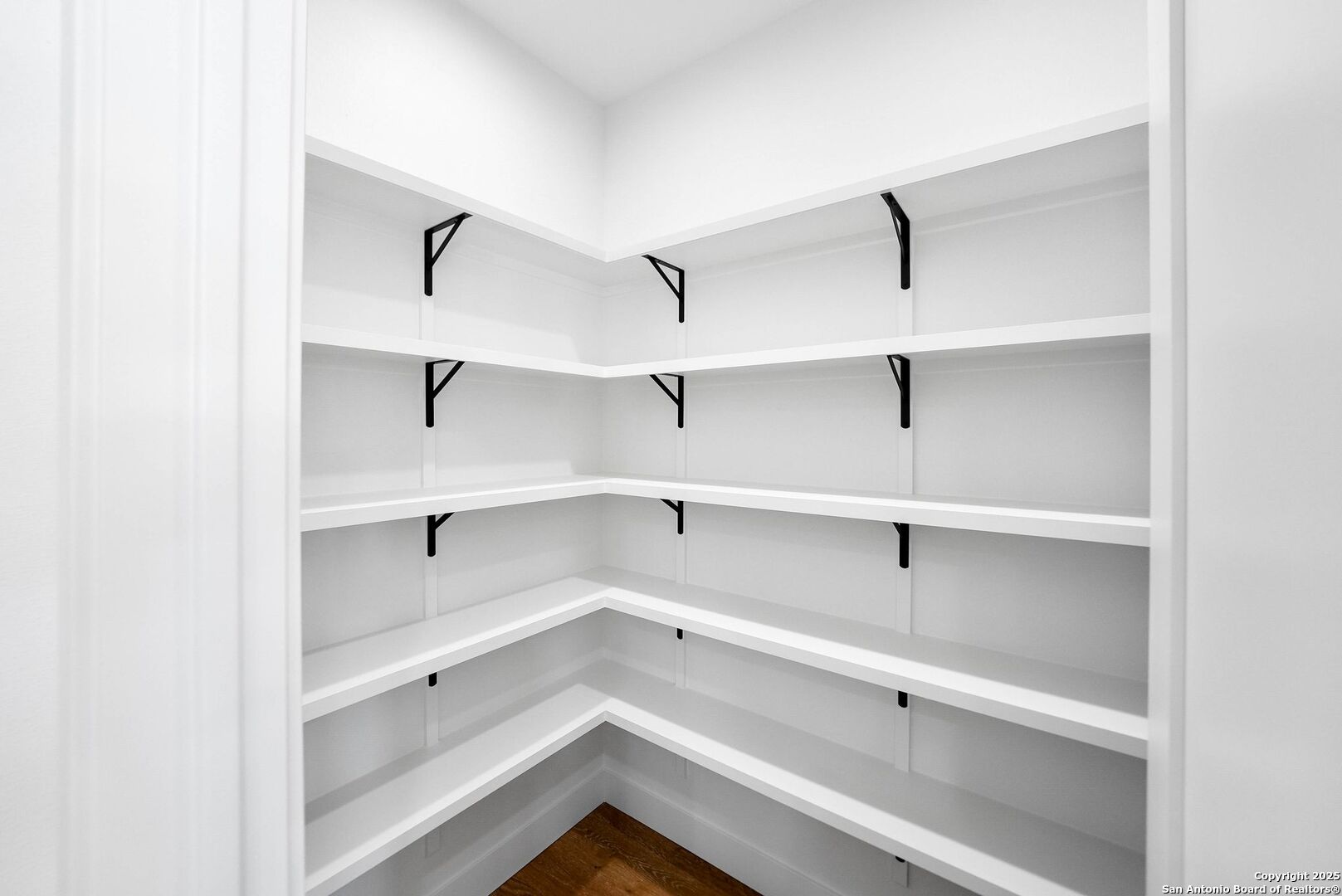 414 Rio Azul Drive Pipe Creek, TX 78063 - Photo 17 of 51 a view of an empty walk in closet