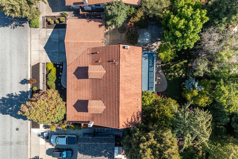 8955 Ridgeway Drive Gilroy, CA 95020 - Photo 61 of 64 an aerial view of residential houses with outdoor space