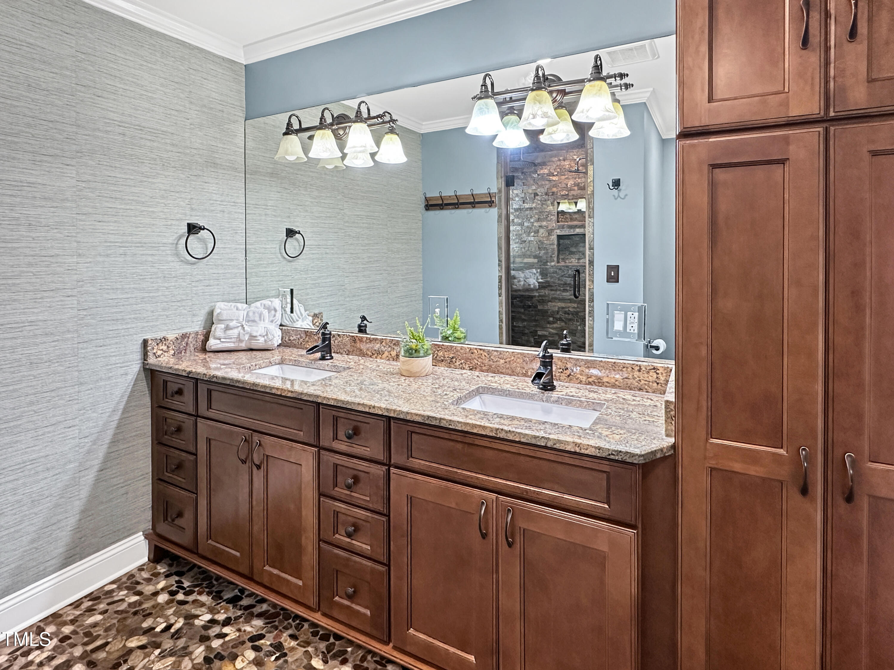 1318 Mayfair Road Raleigh, NC 27608 - Photo 22 of 52 Master Bathroom Sinks and Counters