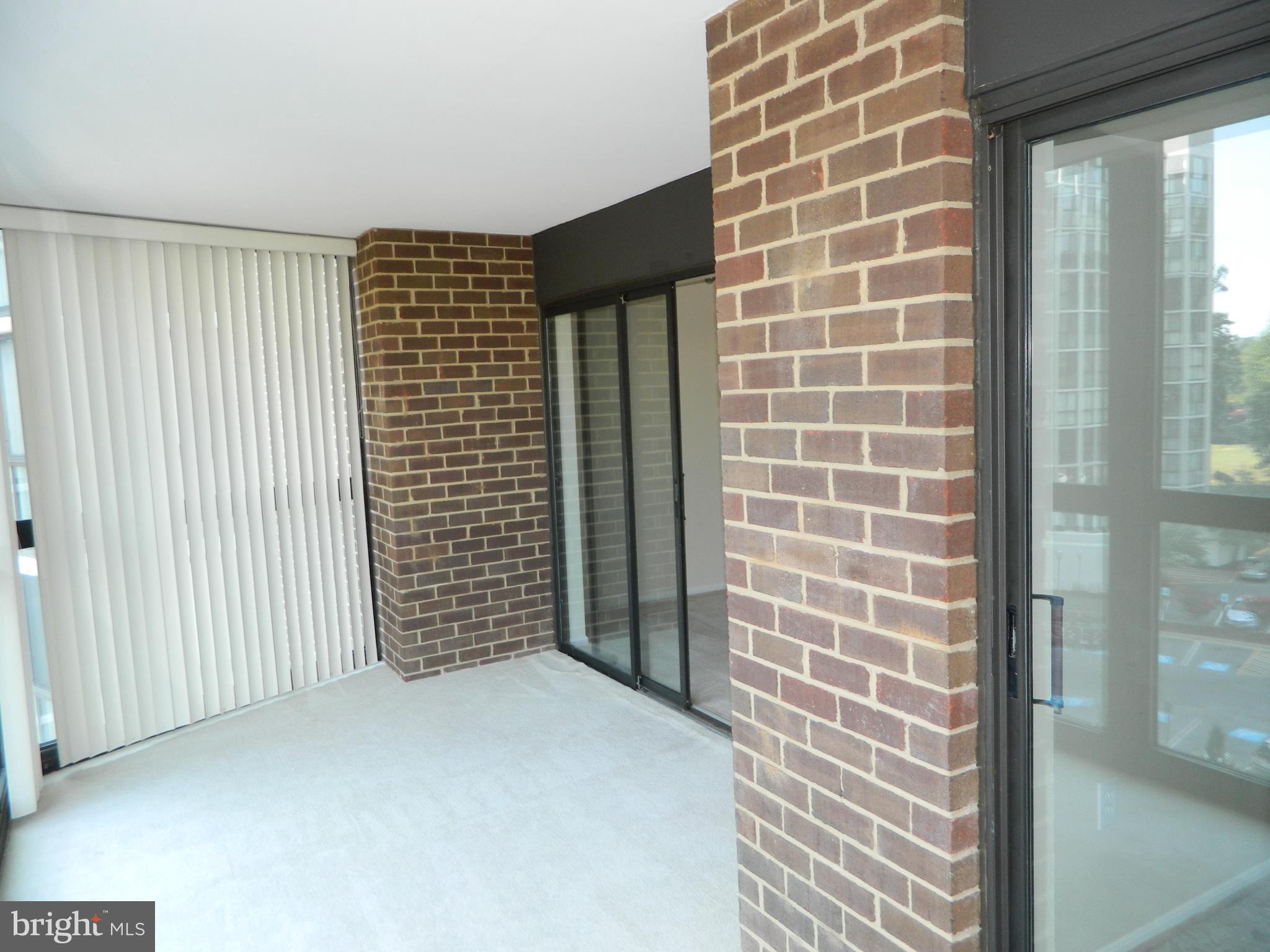 15100 Interlachen Drive, Unit 4521 Silver Spring, MD 20906 - Photo 19 of 27 Enclosed Balcony - Access from LR and Kitchen