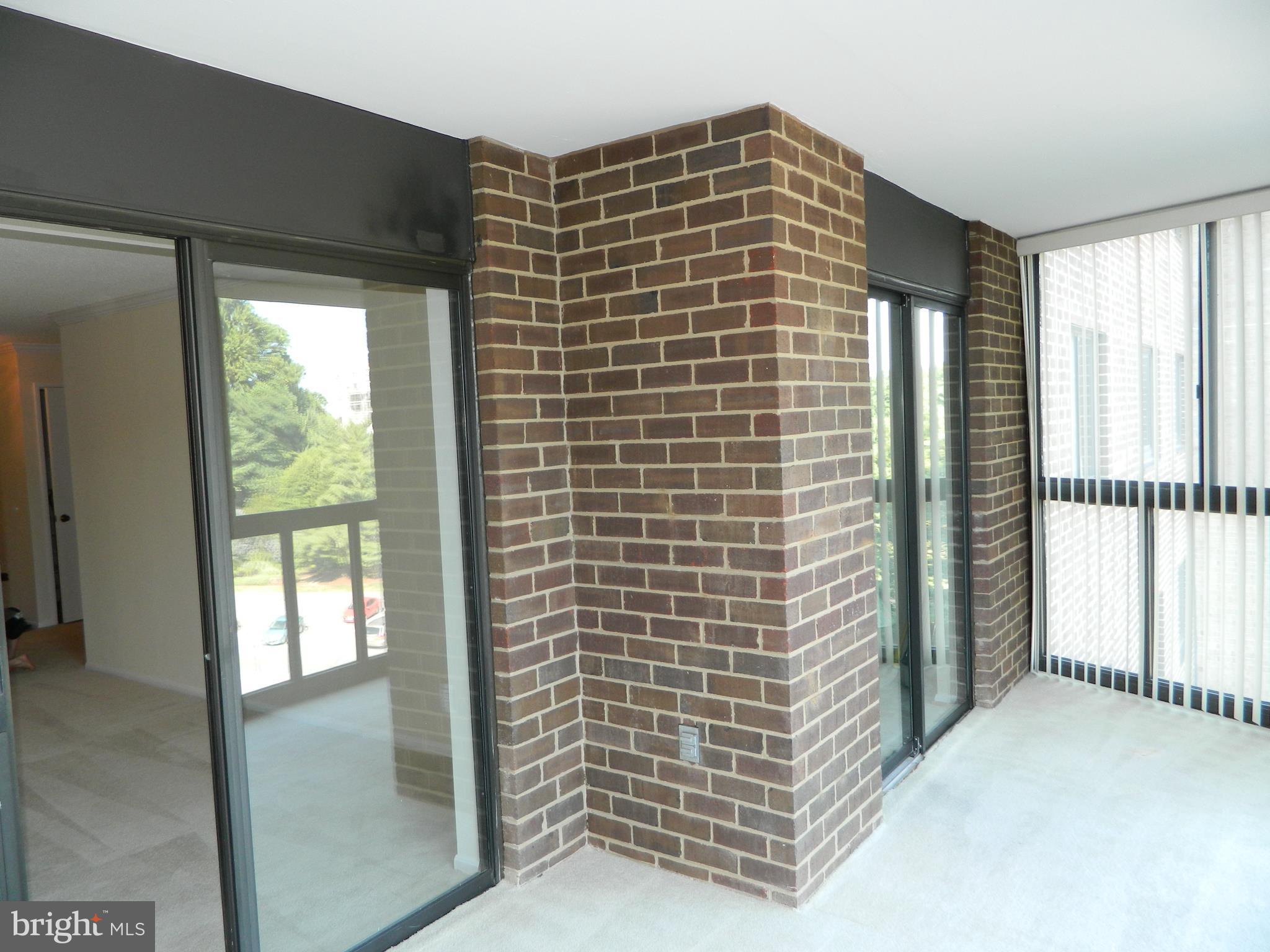 15100 Interlachen Drive, Unit 4521 Silver Spring, MD 20906 - Photo 20 of 27 Enclosed Balcony - Access from LR and Kitchen