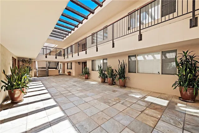 a view of an entryway door