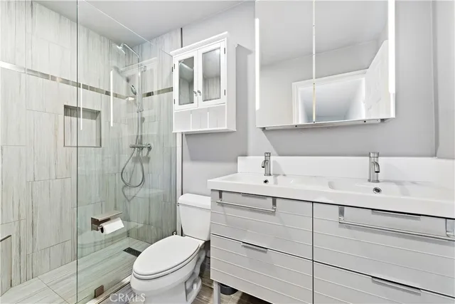 a view of balcony with yard