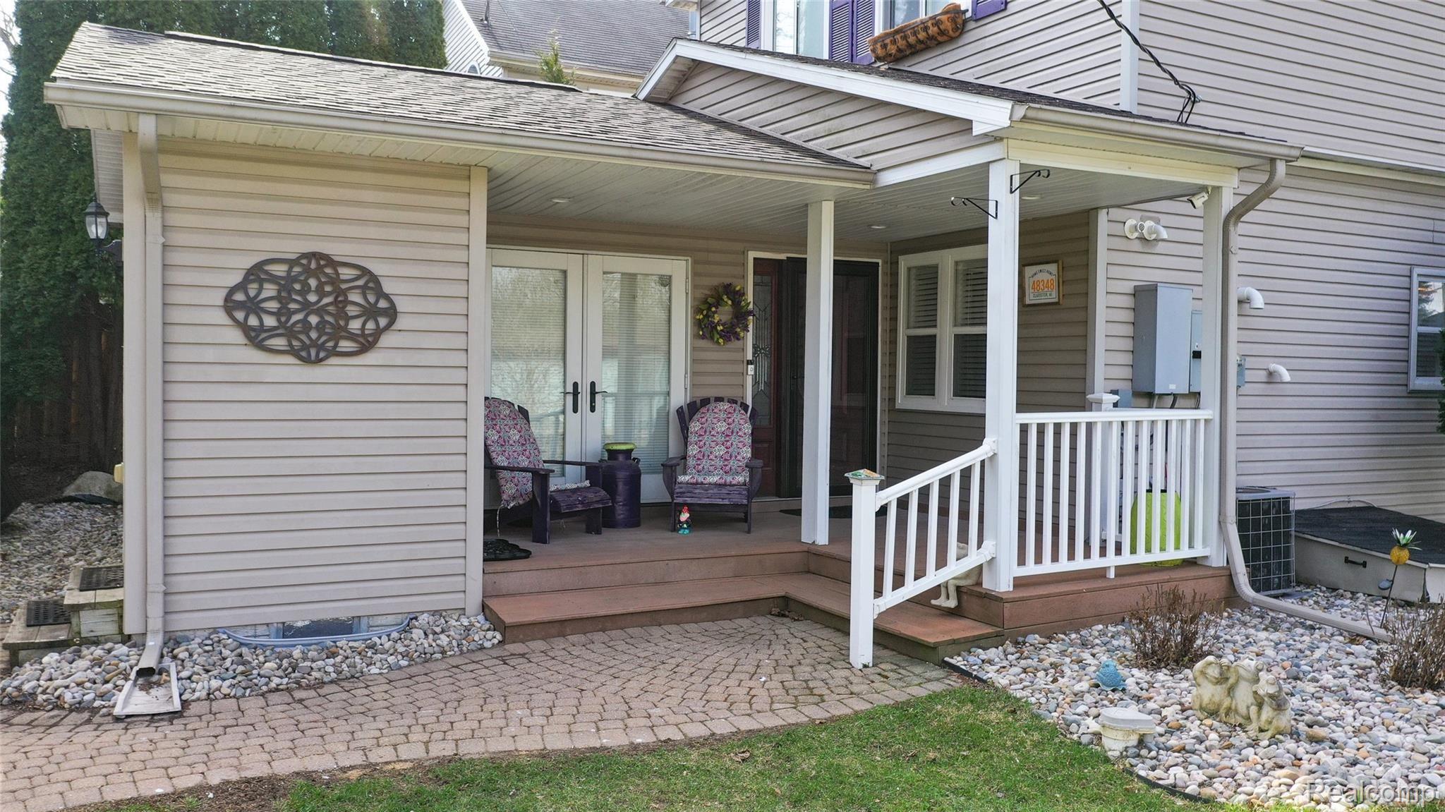 Composite porch