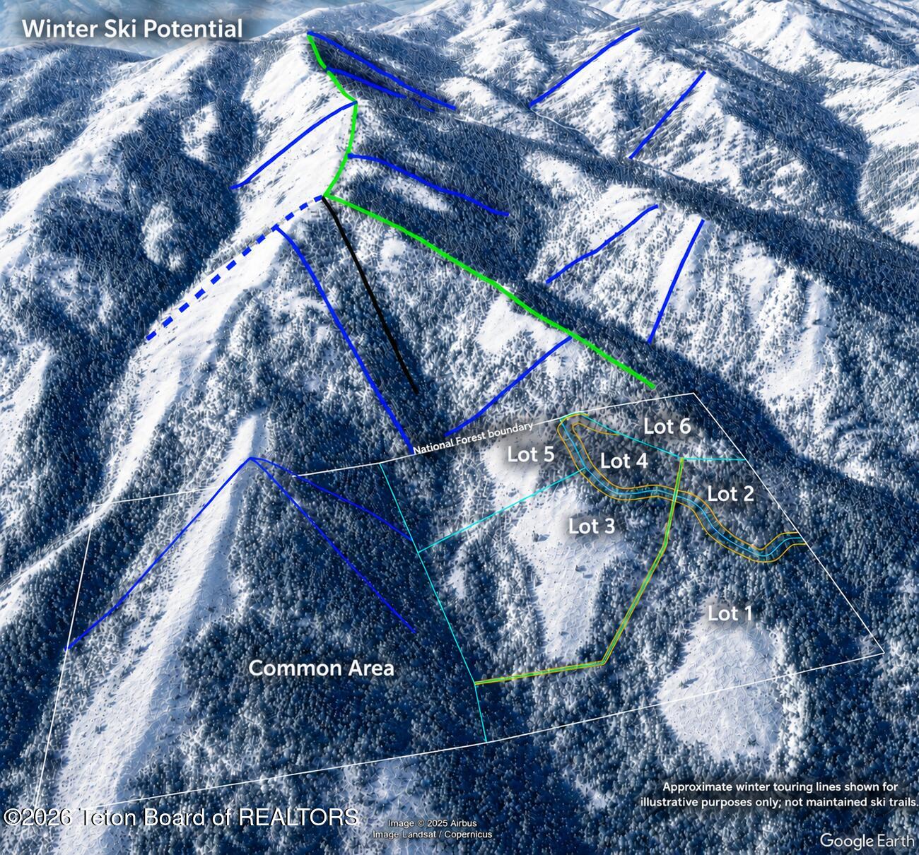Tbd Lot 2 Tbd Lane Victor, ID 83455 - Photo 15 of 17 Labra Ski Routes
