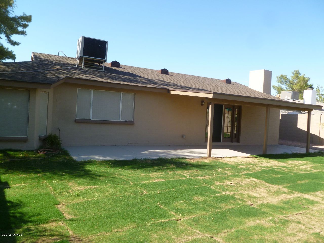 125 West Wagoner Road Phoenix, AZ 85023 - Photo 9 of 24 rear of house - back patio -