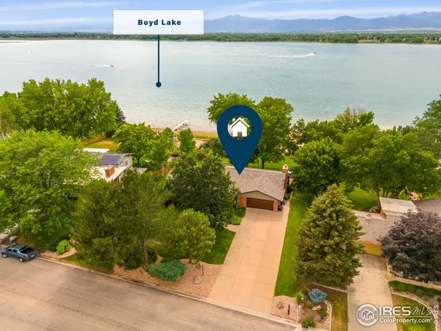 a picture of a lake with a building in the background