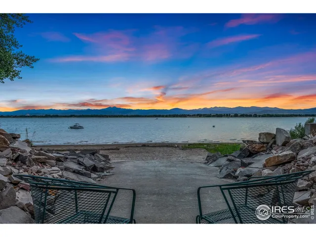 a view of outdoor space with seating area