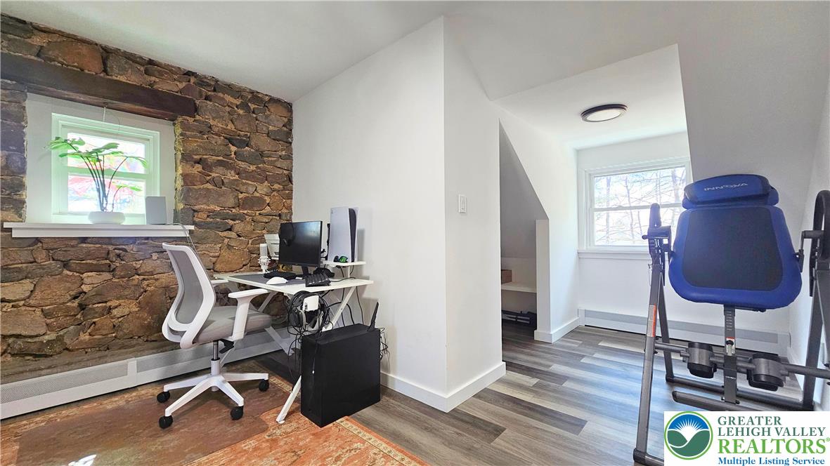 2239 Wassergass Road Hellertown, PA 18055 - Photo 29 of 42 a view of a workspace with furniture and a window