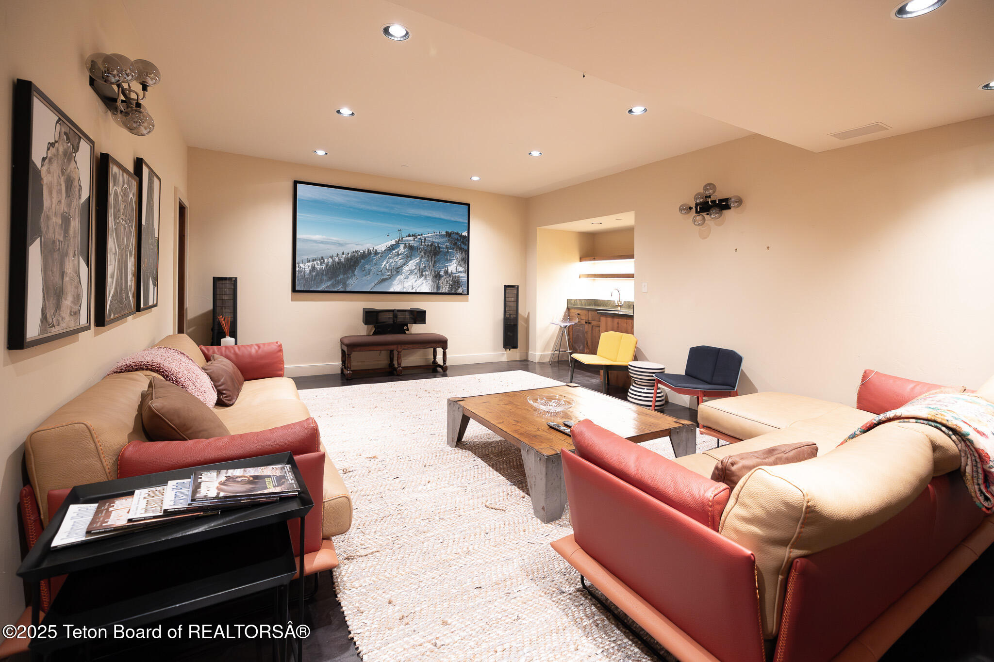 2540 Trader Road Jackson, WY 83001 - Photo 9 of 45 Media Room