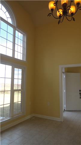 708 Barrett Road McMinnville, TN 37110 - Photo 4 of 20 Brightened by stricking window arrangements absorbing the outside scenery, the Dining Room boasts an absolutely beautiful hanging chandelier and large tile flooring.