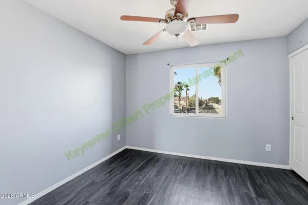 wooden floor in an empty room