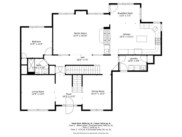 a picture of a floor plan