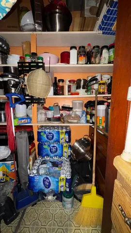 a view of storage and utility room