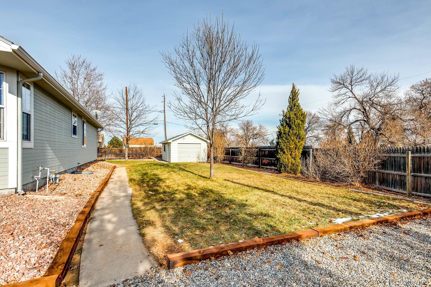 303 West Baseline Road Lafayette, CO 80026 - Photo 26 of 28 a view of back yard of the house