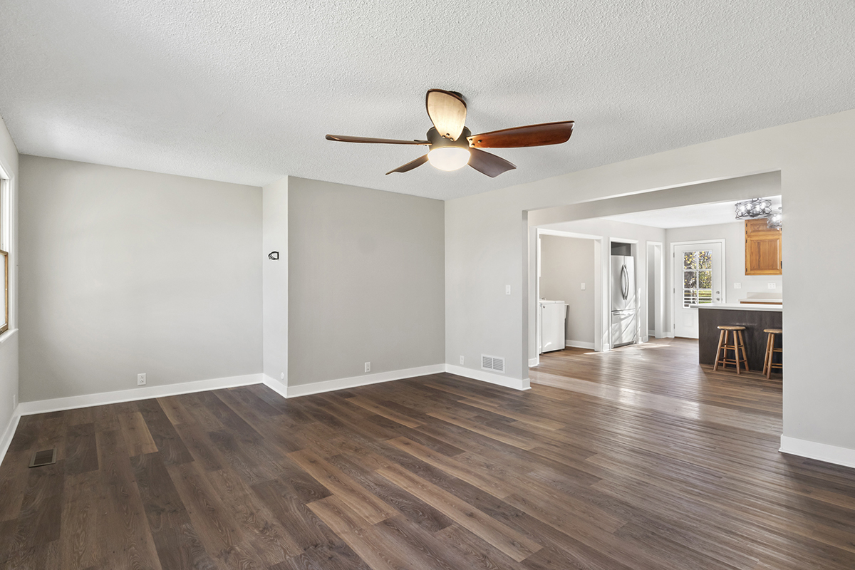 12945 Smith Road Manhattan, IL 60442 - Photo 9 of 43 a view of empty room with wooden floor