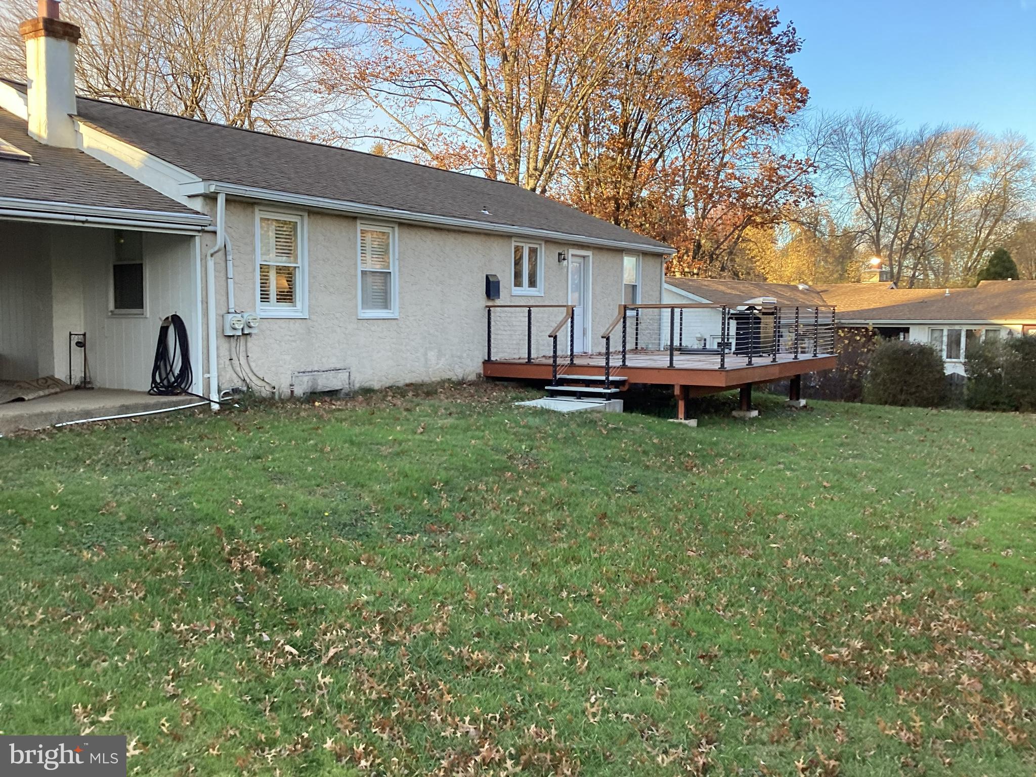 1365 Davisville Road Southampton, PA 18966 - Photo 6 of 20 Back new deck
