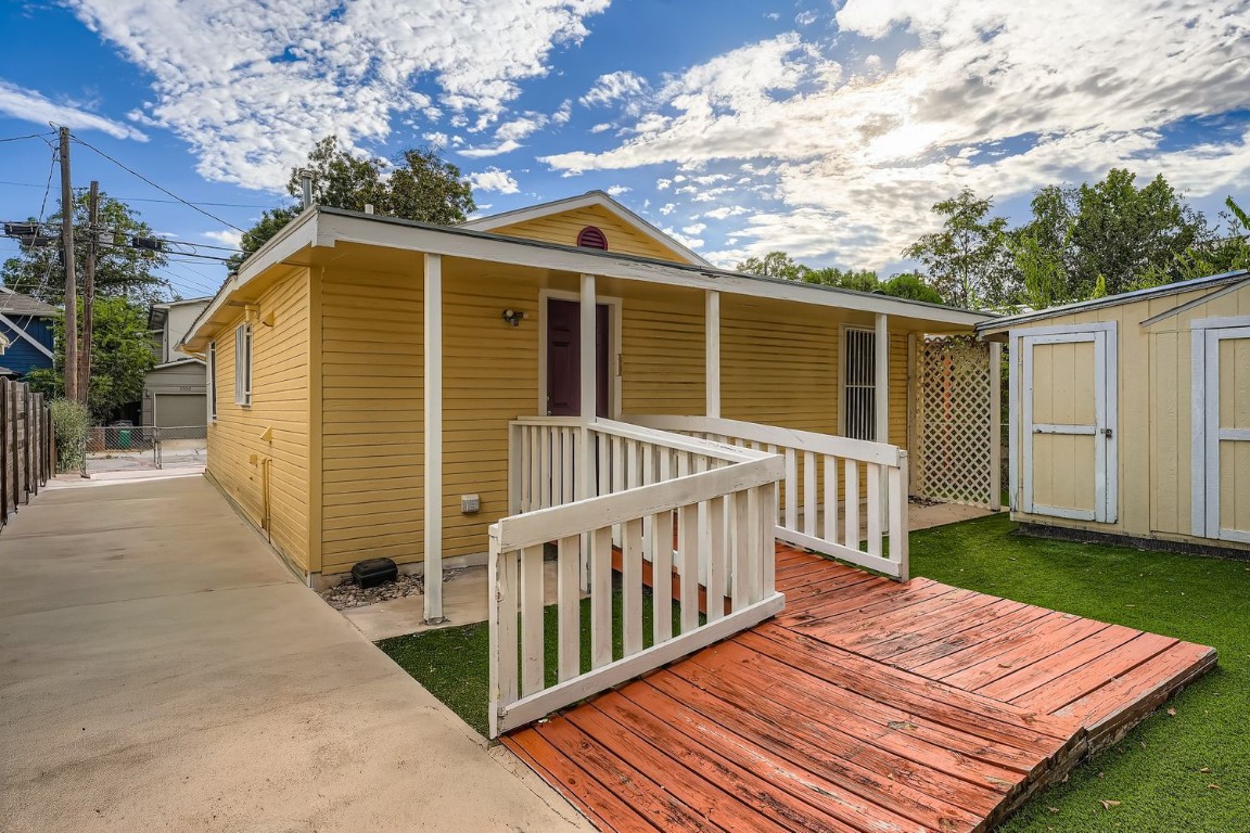 2308 Santa Rita Street Austin, TX 78702 - Photo 27 of 27 a view of a house with wooden fence