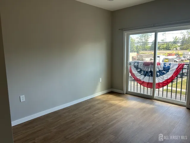 an empty room and wooden floor