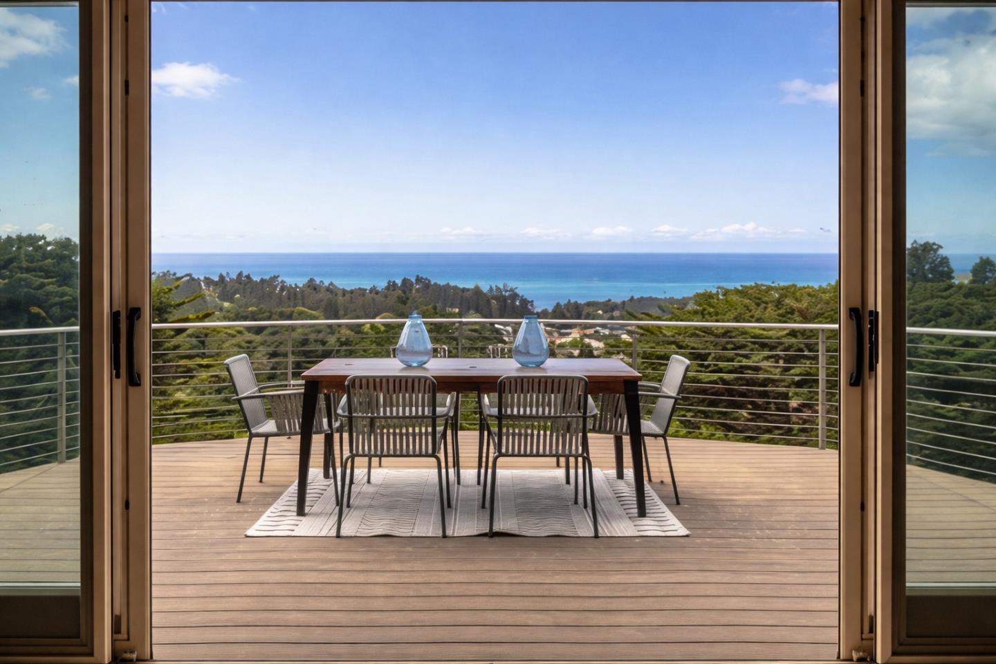 430 Quail Run Road Aptos, CA 95003 - Photo 6 of 34 a view of a balcony with chair and wooden floor