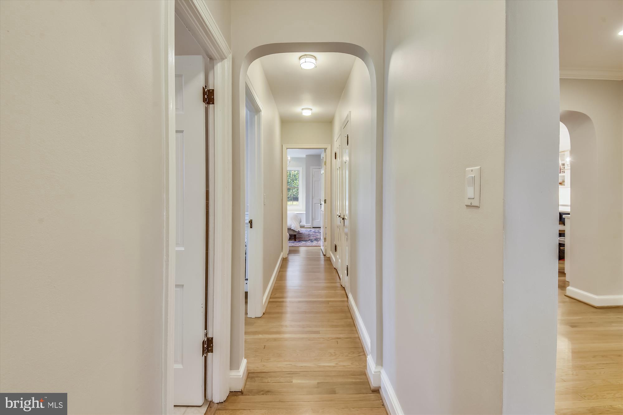4423 19th Road North Arlington, VA 22207 - Photo 15 of 50 Main Level Hallway to Bedrooms