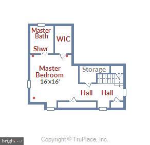 4423 19th Road North Arlington, VA 22207 - Photo 49 of 50 Upper Level Floor Plan
