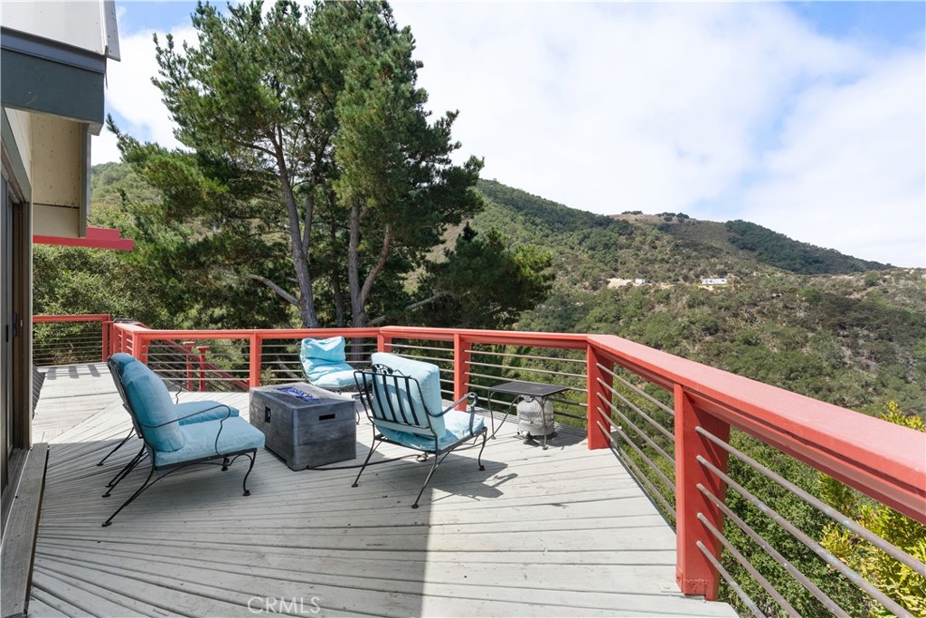 1012 Upper Los Berros Road Nipomo, CA 93444 - Photo 34 of 75 a view of balcony with furniture and trees