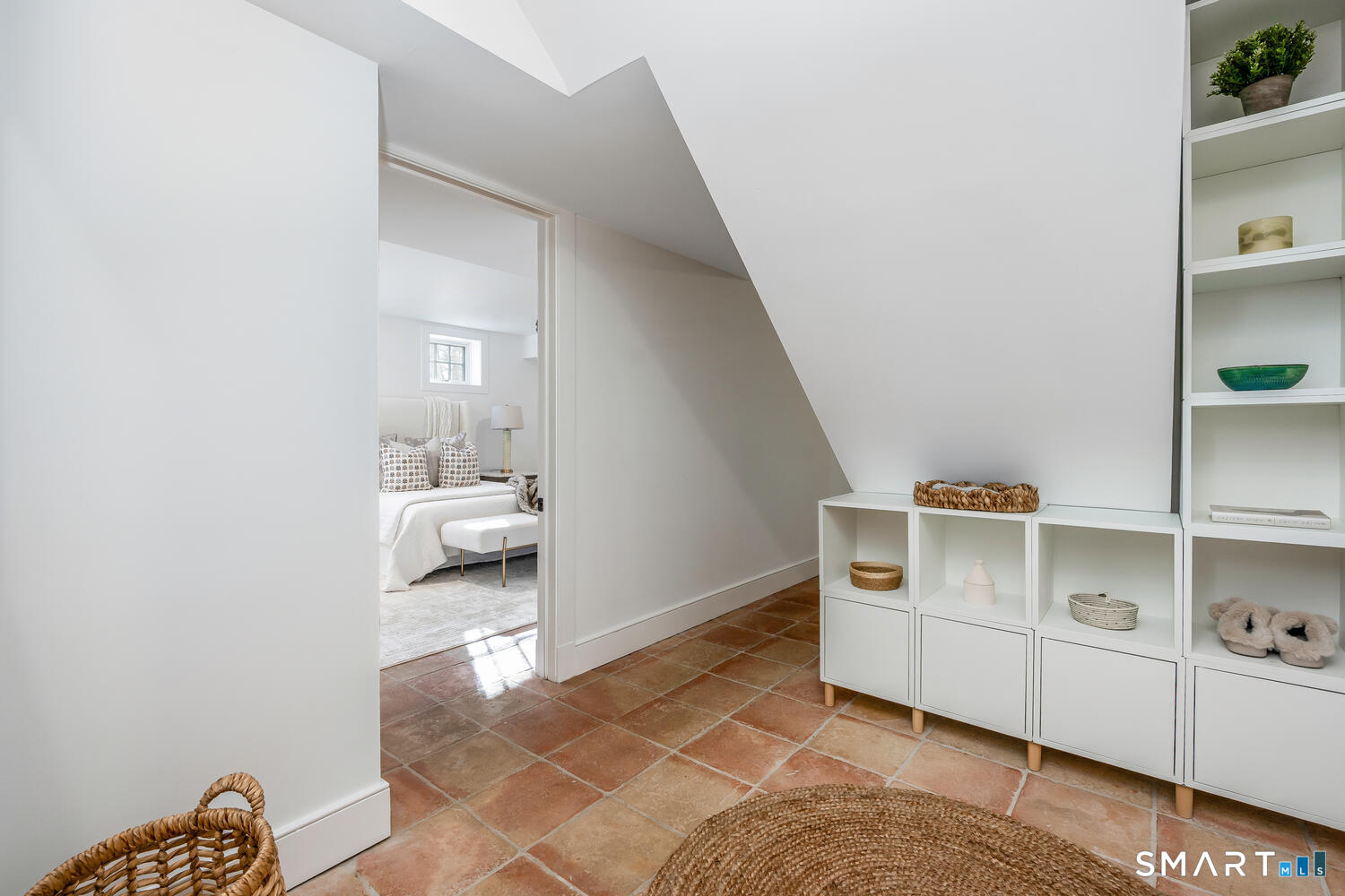 124 Wolfpit Road Wilton, CT 06897 - Photo 17 of 27 Lower level entry with access to garage and mudroom