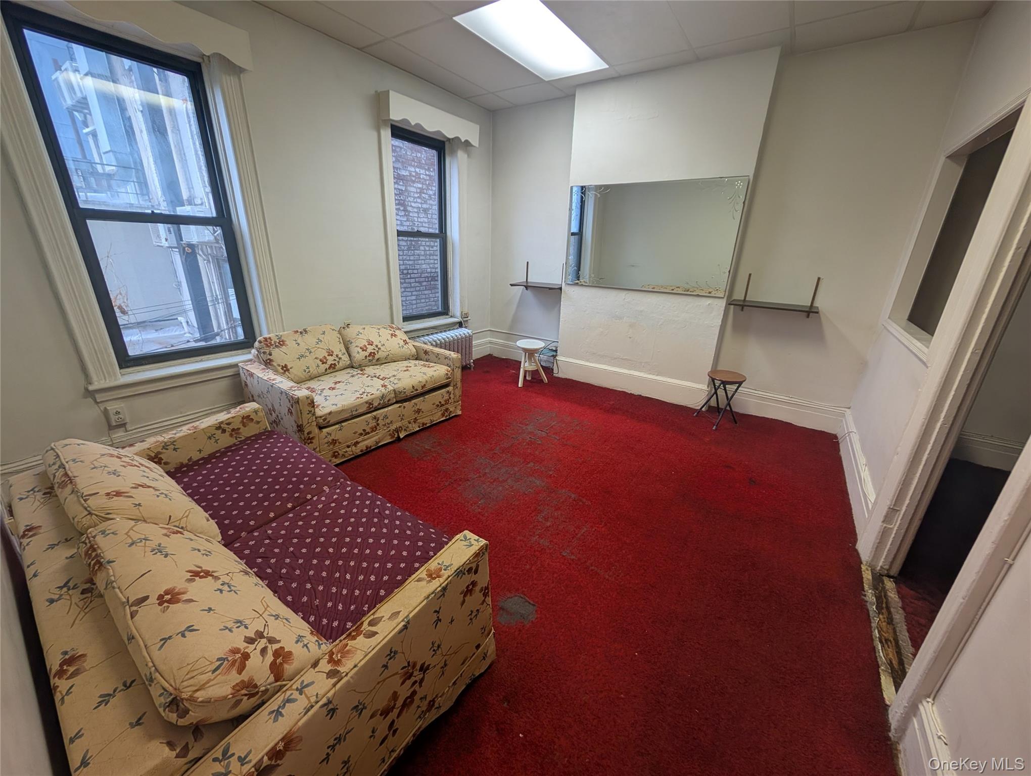 44-66 23rd Street Queens, NY 11101 - Photo 15 of 26 a living room with furniture and a rug