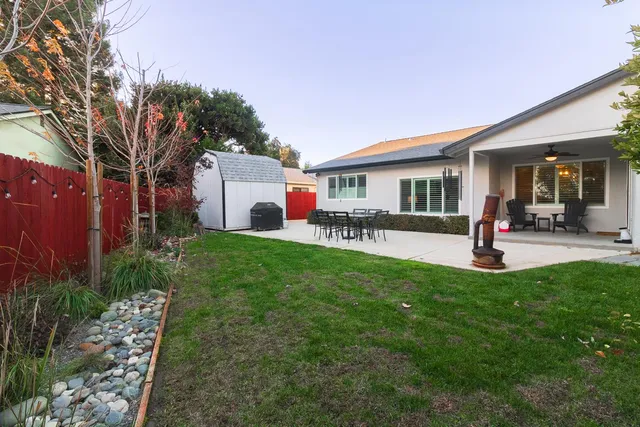 a car parked in a garage