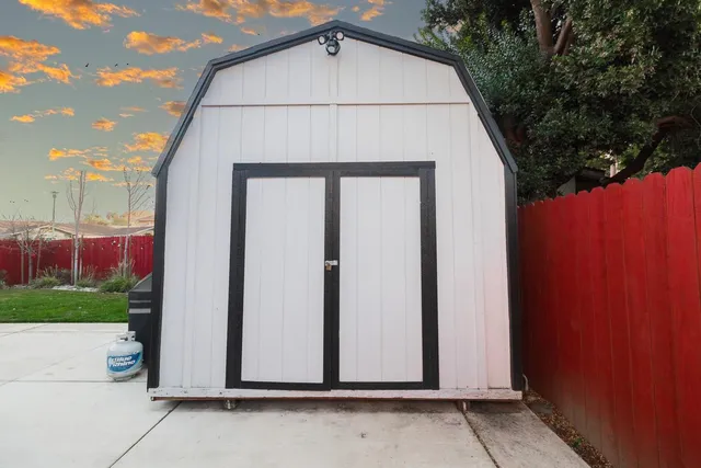 a view of a small house