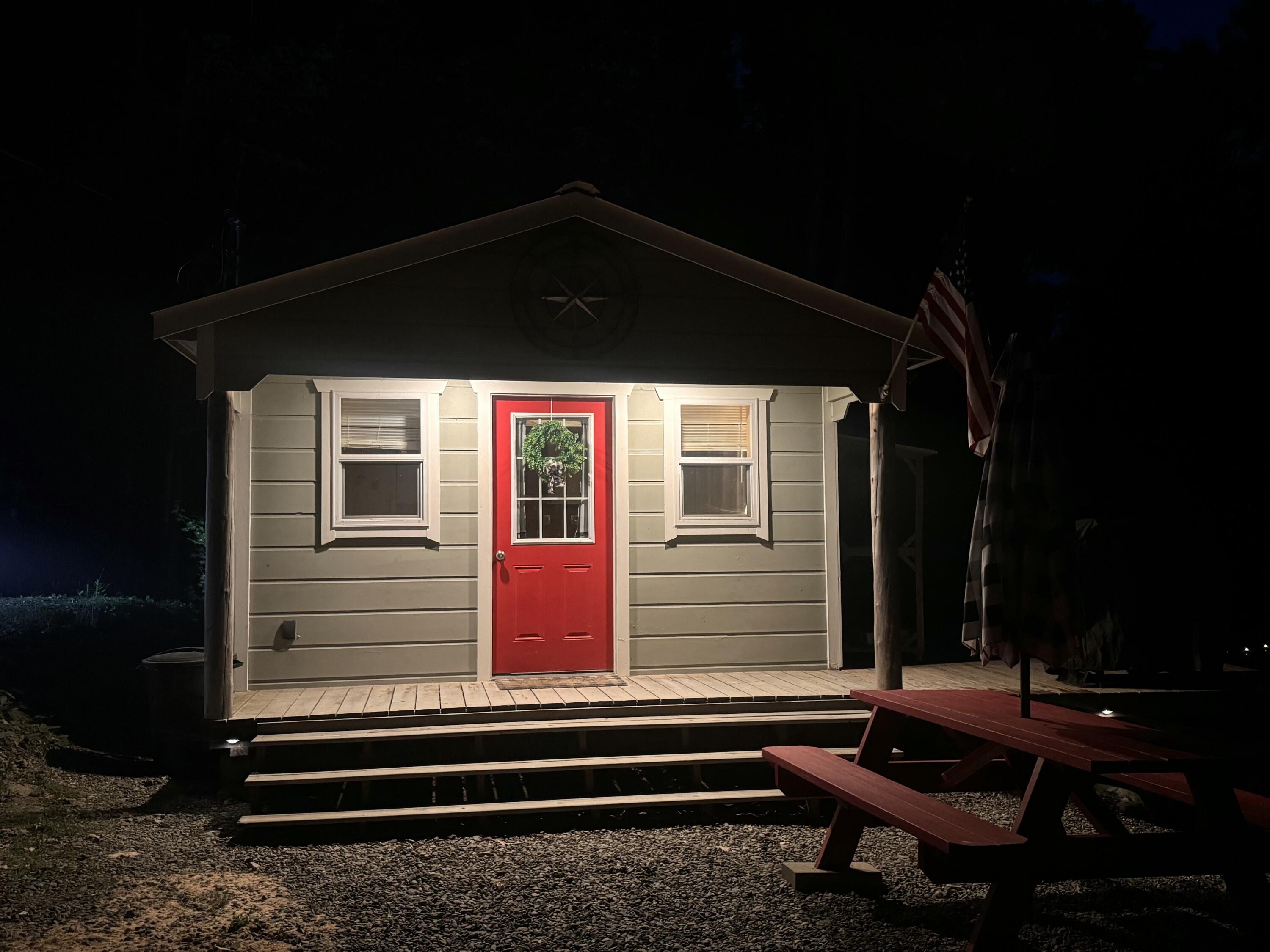 1750 Houston Road Lincoln, ME 04457 - Photo 13 of 31 Camp at night