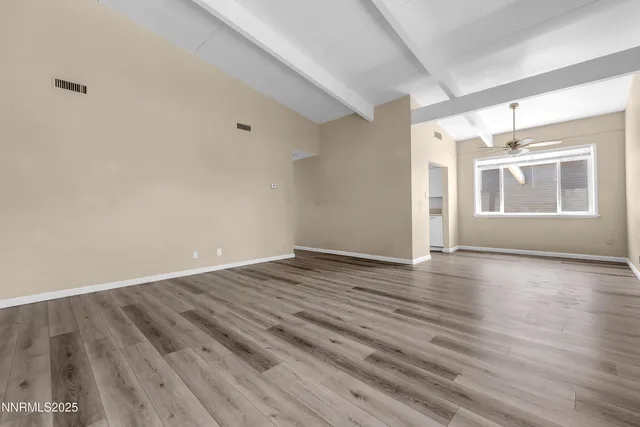 wooden floor in an empty room