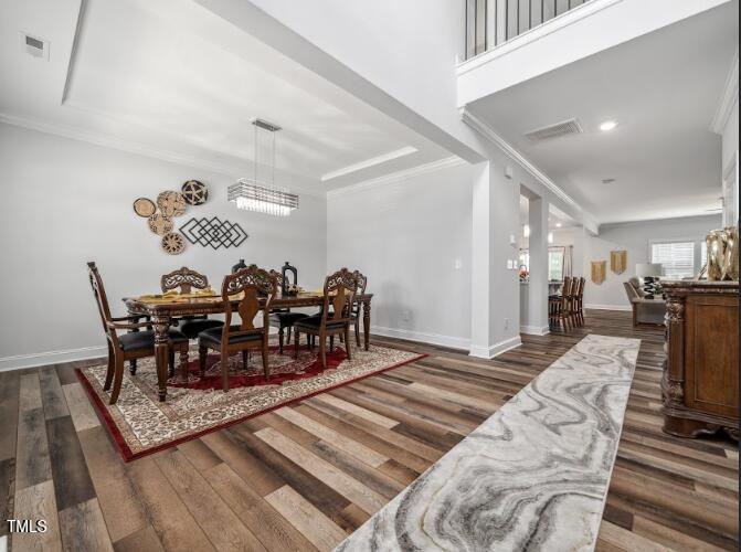 2609 Princess Tree Drive Raleigh, NC 27616 - Photo 2 of 23 a view of a dining room with furniture